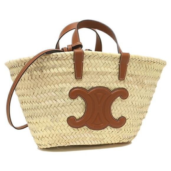 Celine Triomphe Pannier Bag Teen Brown Shoulder - Picture 1 of 9